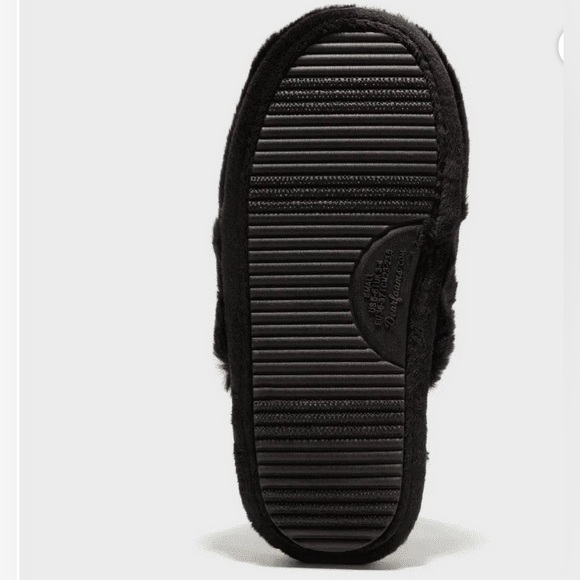 Dluxe by Dearfoams scuff slippers size 9/10 - Picture 4 of 5